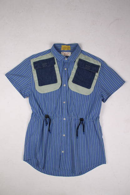 SHIRT blue pockets