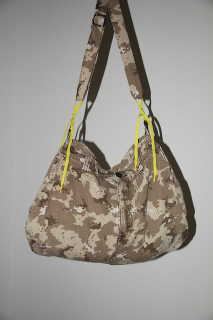 PANTS BAG camo beige